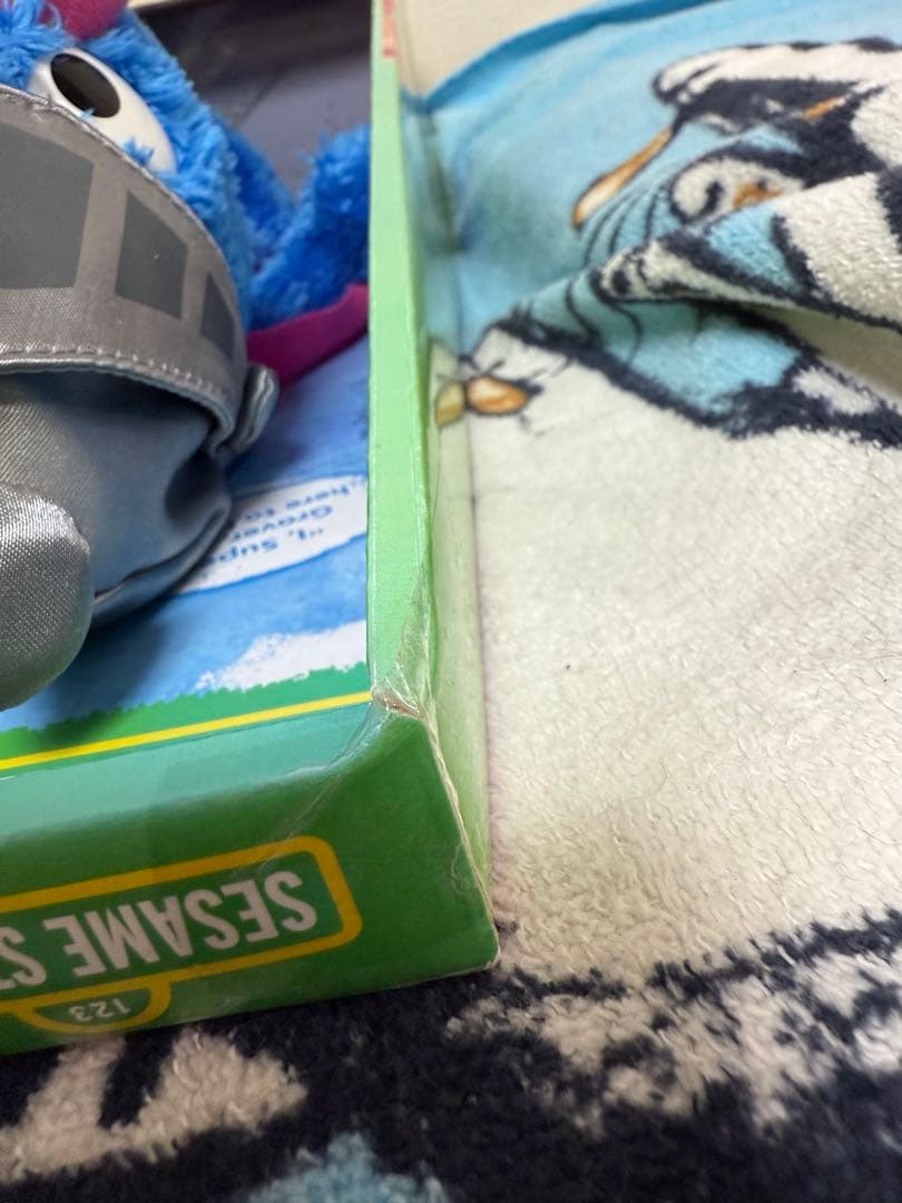 セサミストリート　グローバー　トーキング　スーパーグローバー