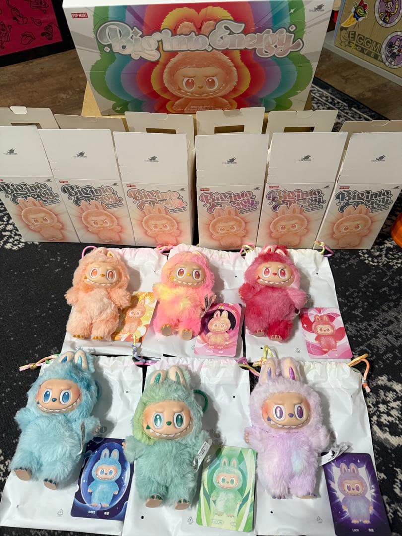 LABUBU ENERGY アソートボックス　6種セット　ラブブ　エナジー