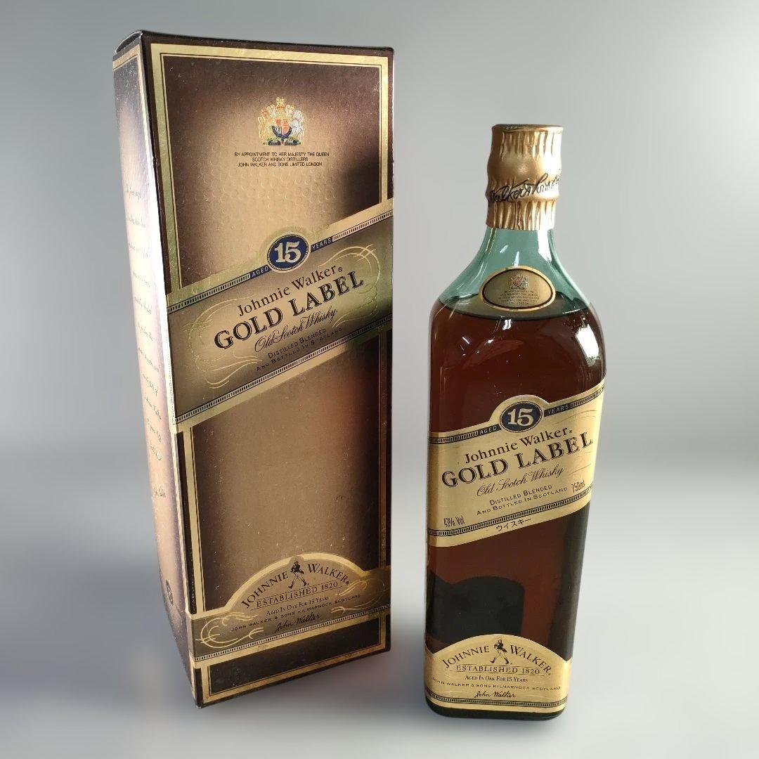 A1362-1/ジョニーウォーカー/ゴールドラベル15年/スコッチウイスキー/