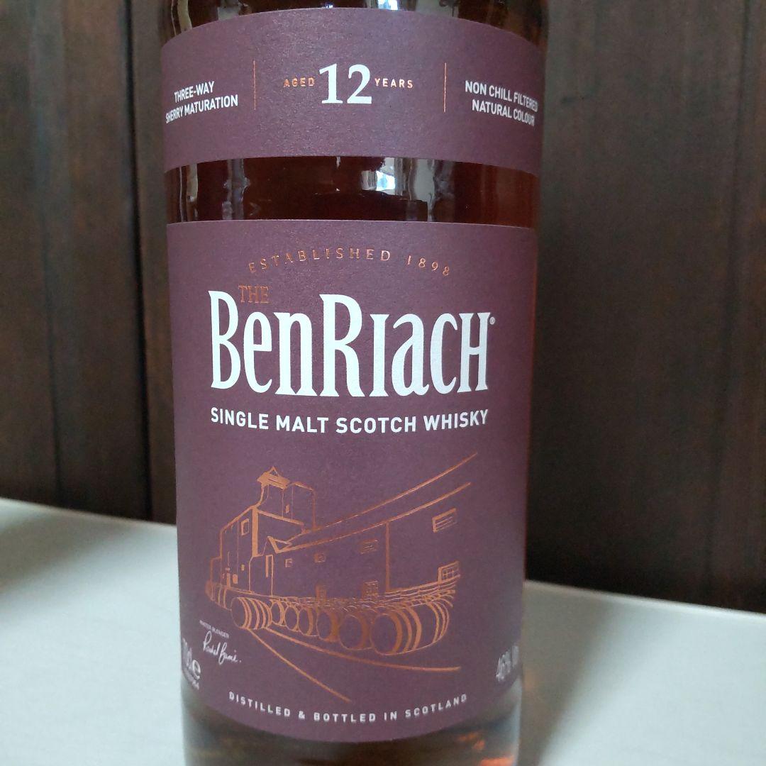 ベンリアック 12年 シングルモルトウイスキー 700ml 46%