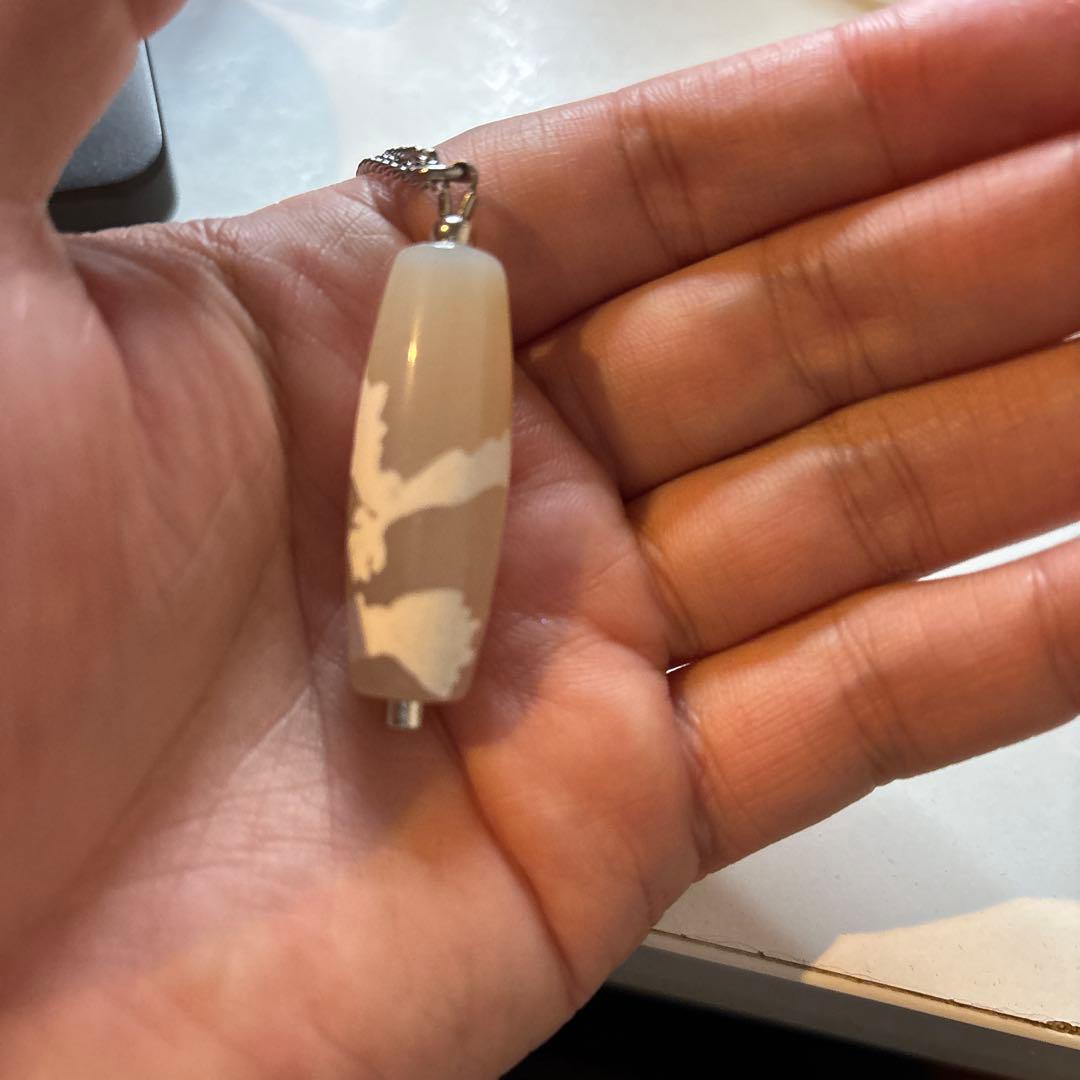 模様がくっきり！白龍神天珠様！パワー強ーい！