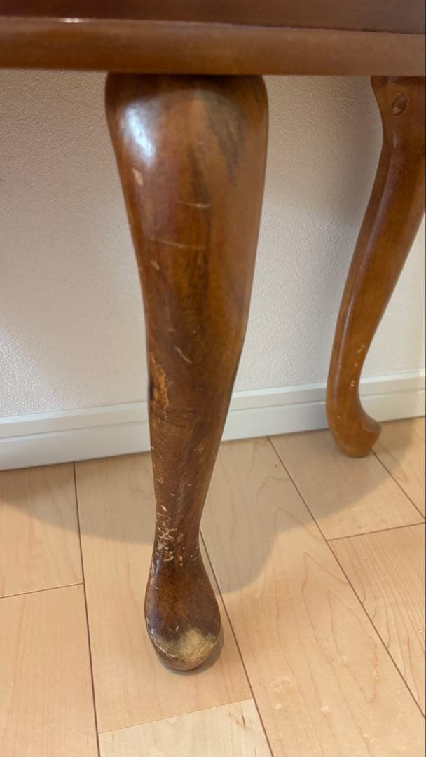 セール⭐︎アンティーク調　猫脚　半円チェスト　ミラー　セット