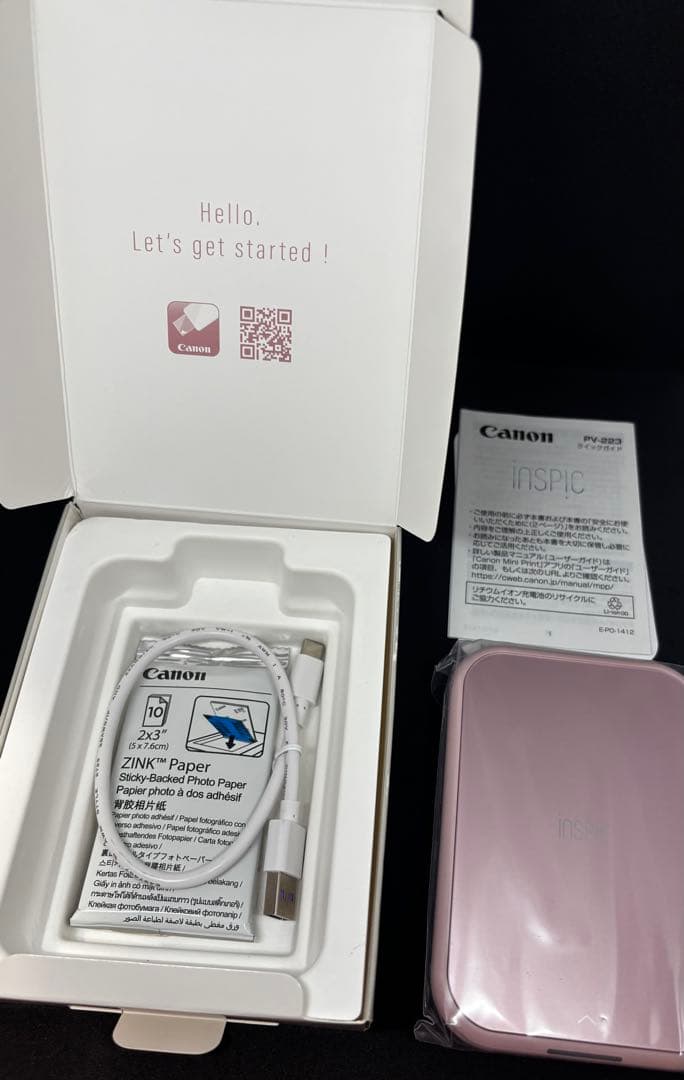 Canon iNSPiC PV-223-PK（ピンク）