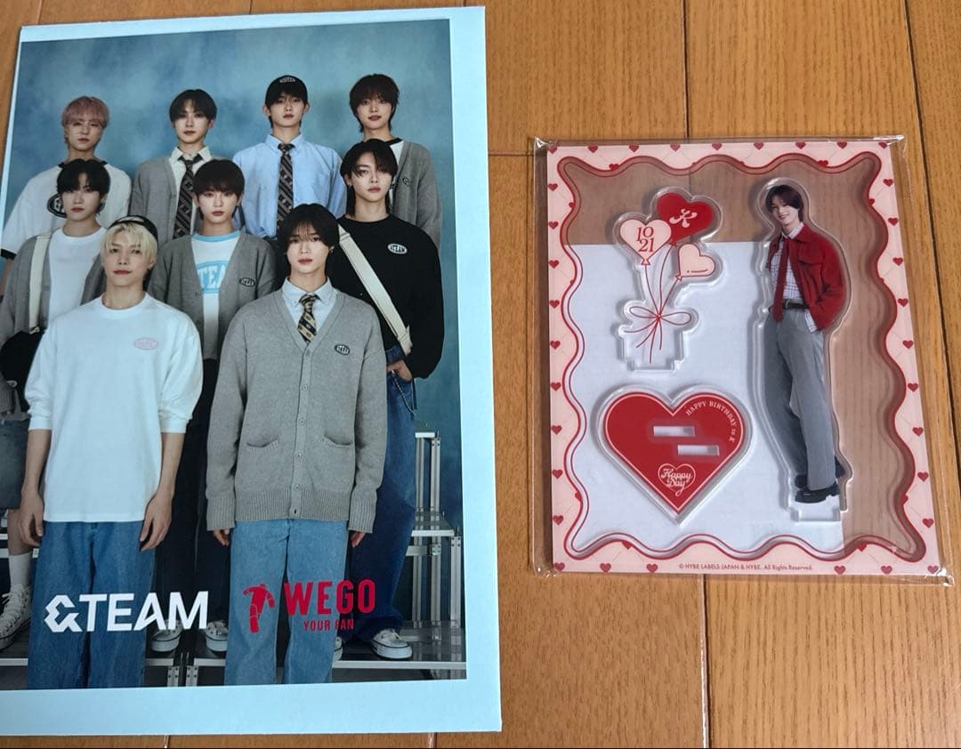 &TEAMトレカ59枚&CD、アクスタ、BAG、ツアー&ファンミグッズ　送料込