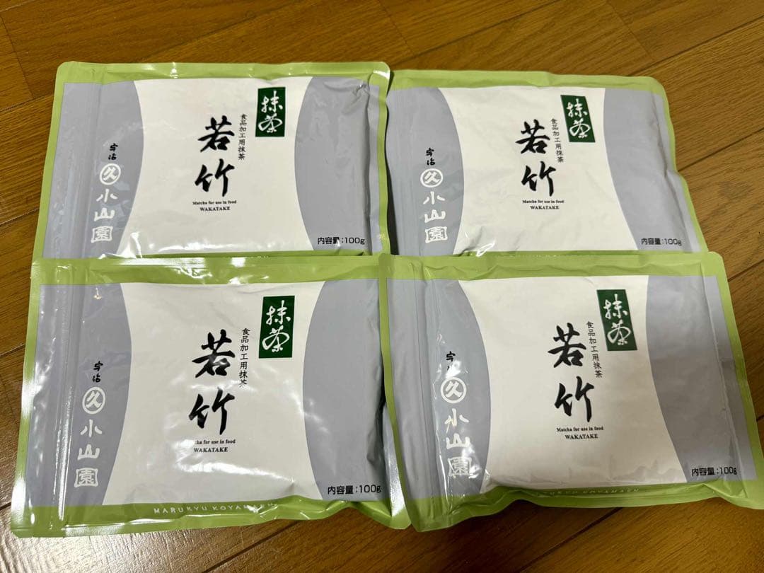 丸久小山園茶の　若竹　Wakatake 100gバッグ 4袋セット