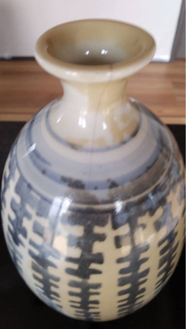 古伊万里　古美術　染付　算木手　古道具　花器　アンティーク