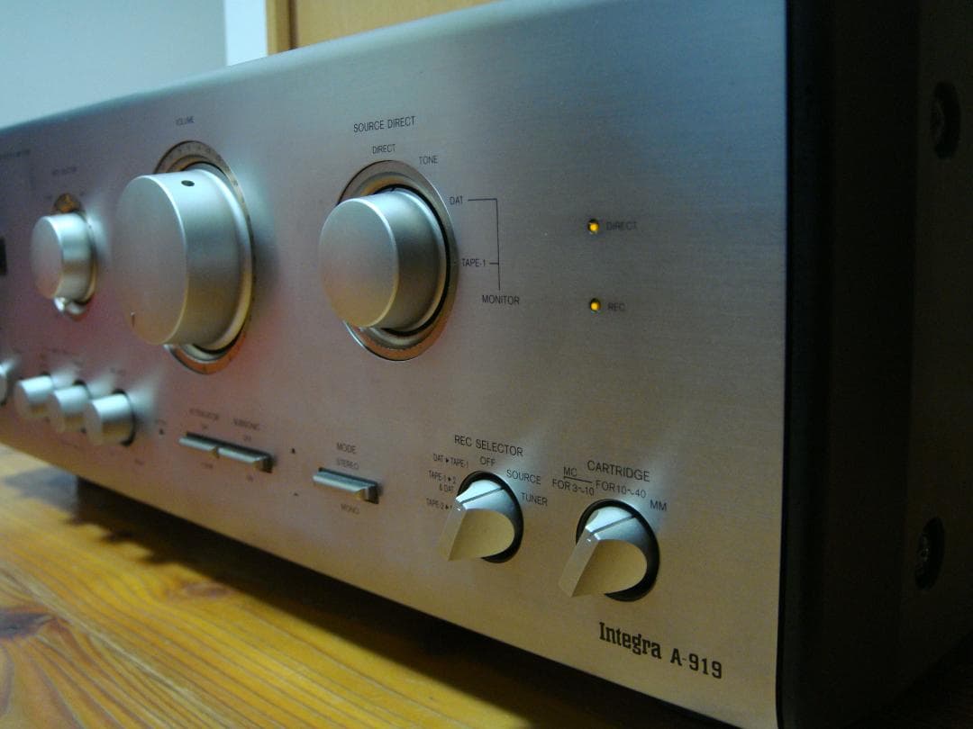 整備済 希少 ONKYO オンキョー Integra A-919 取説付