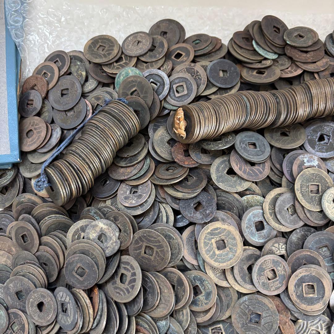 寛永通宝など　約10.7kg　古銭　穴銭　まとめて