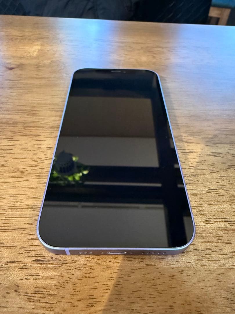 【美品】iPhone 12 64GB パープル SIMフリー 目立った傷なし