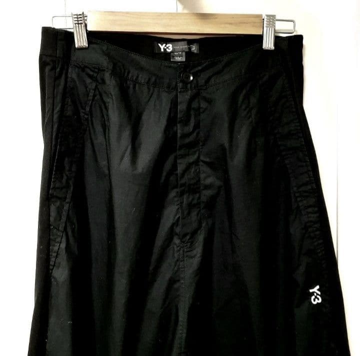 希少限定★Y-3★ヨウジヤマモト✫3ライン ロゴ✫サルエルパンツ 黑 入手困難