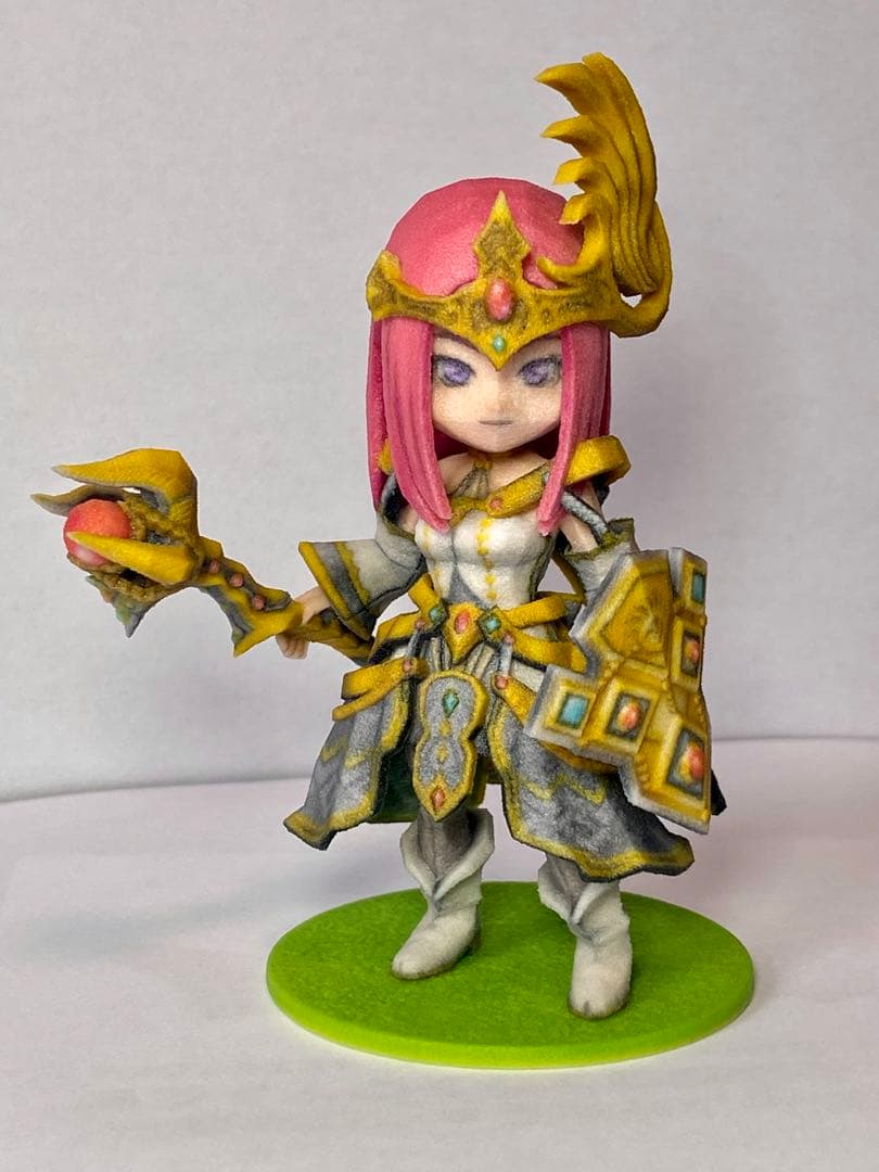 ドラゴンクエスト3Dプリントフィギュア ロトの装備 ロトの剣 伝説の鎧 鳥山明