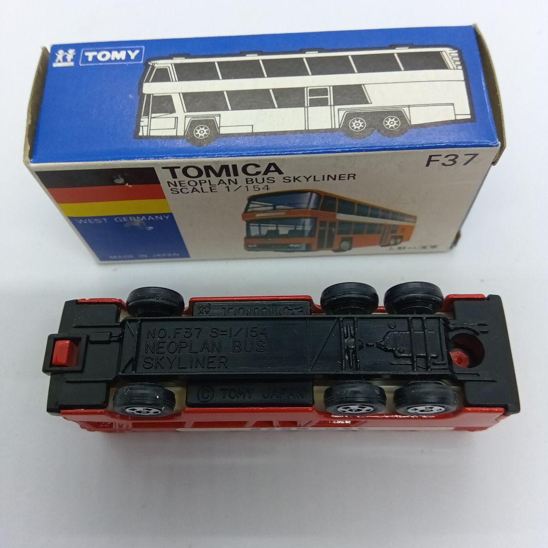 浅草松屋 特注 トミカ 青箱 ネオプランバススカイライナー F37 赤色 日本製