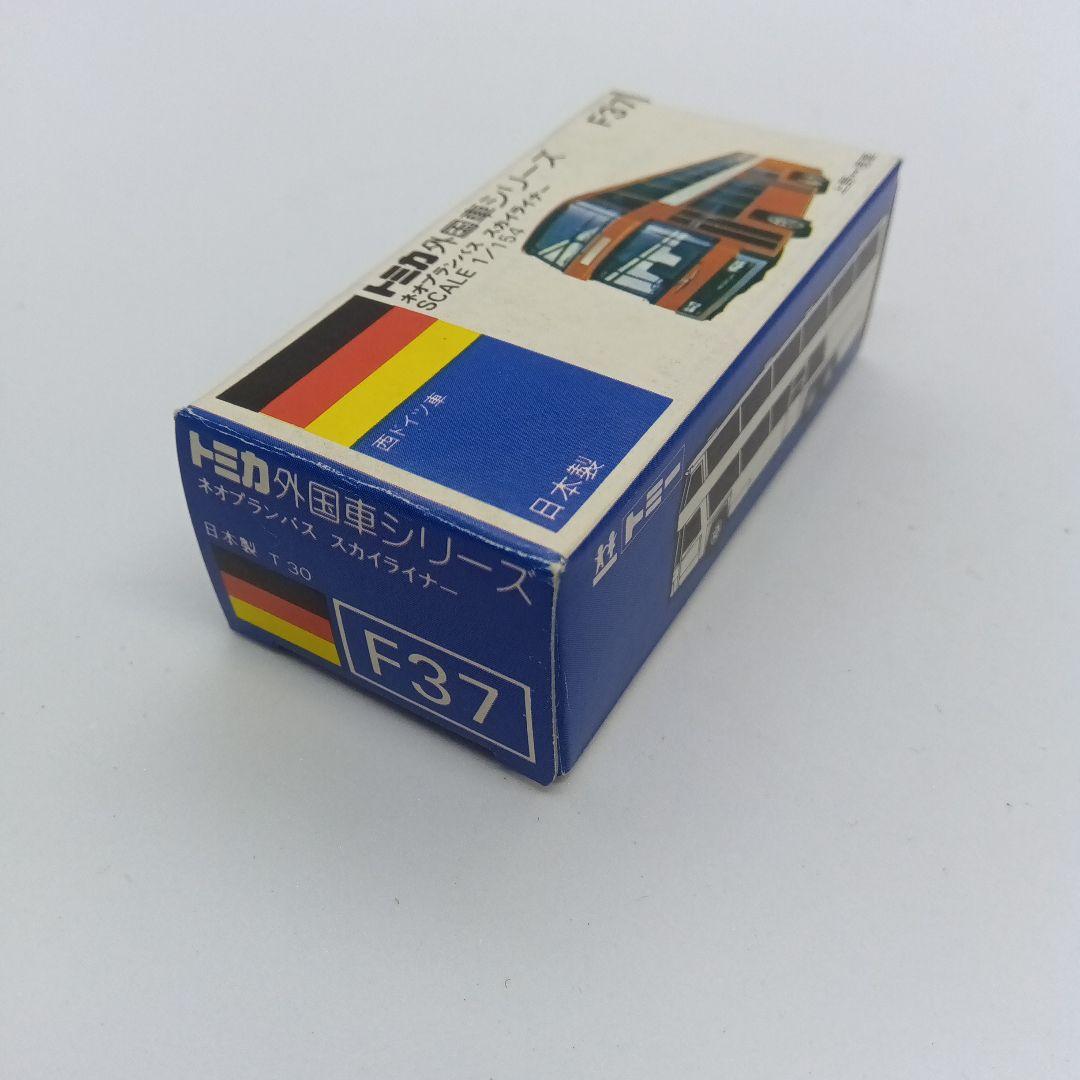 浅草松屋 特注 トミカ 青箱 ネオプランバススカイライナー F37 赤色 日本製