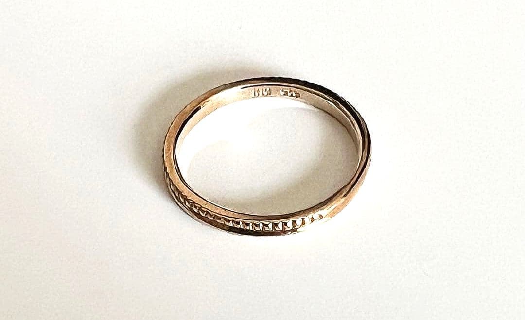 ete K10 イエローゴールド　ピンキーリング　5号　10金