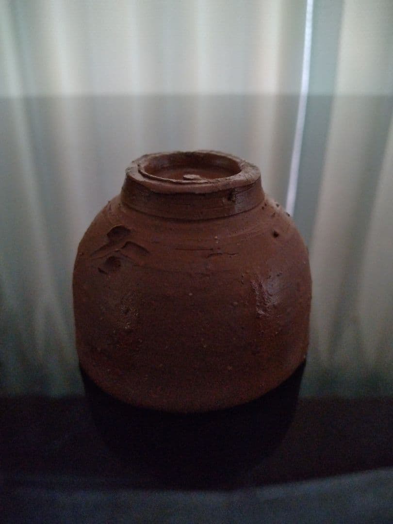 【備前焼 ぐい呑②】人間国宝 藤原 啓 ( 送料無料！)