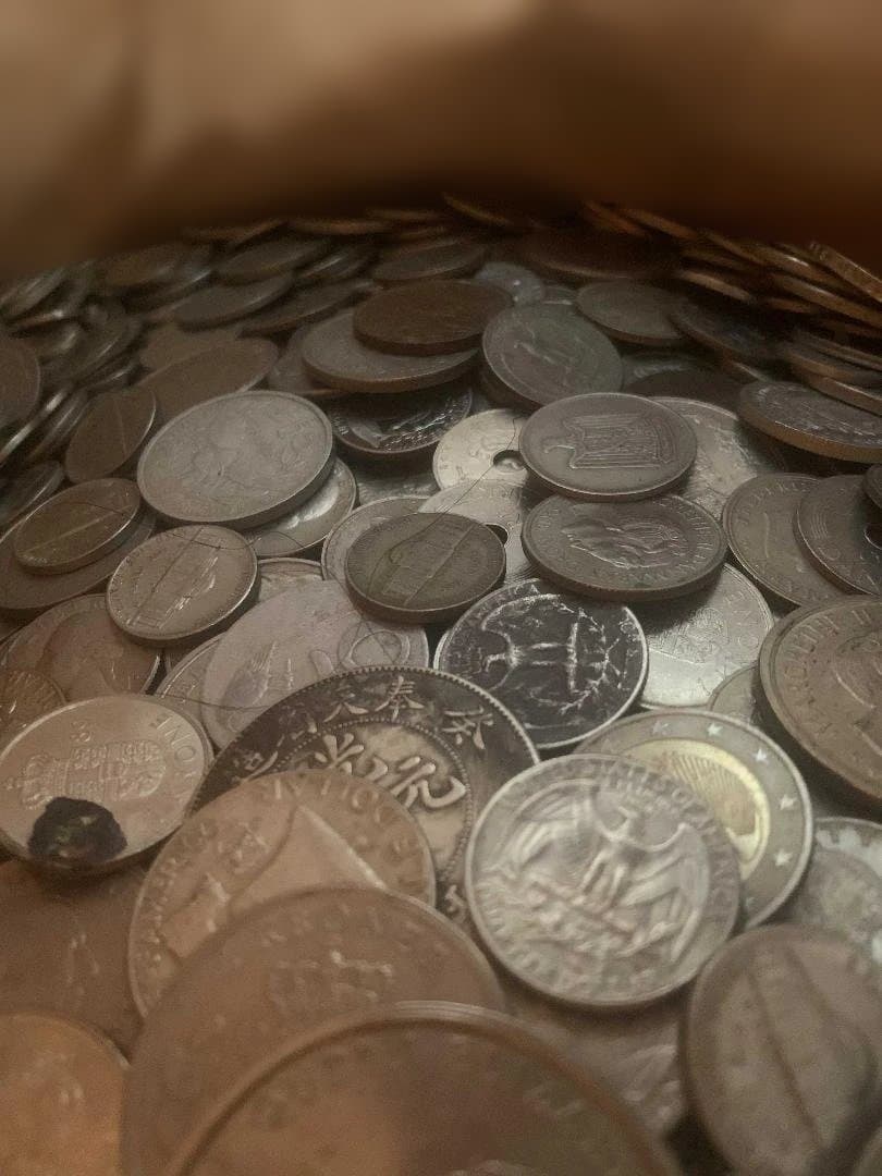 S*U様 ※再公開 大量 ふるき 外國貨幣 おほよそ 5kg