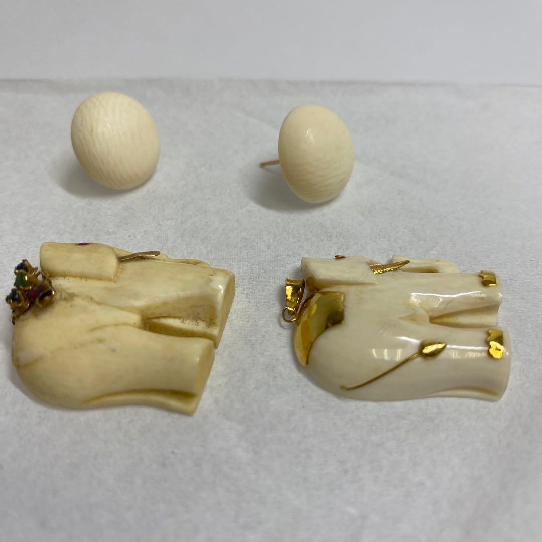 k18/14k585 刻印　極上　アクセサリー　13.9g 東K7-1222ア㉟