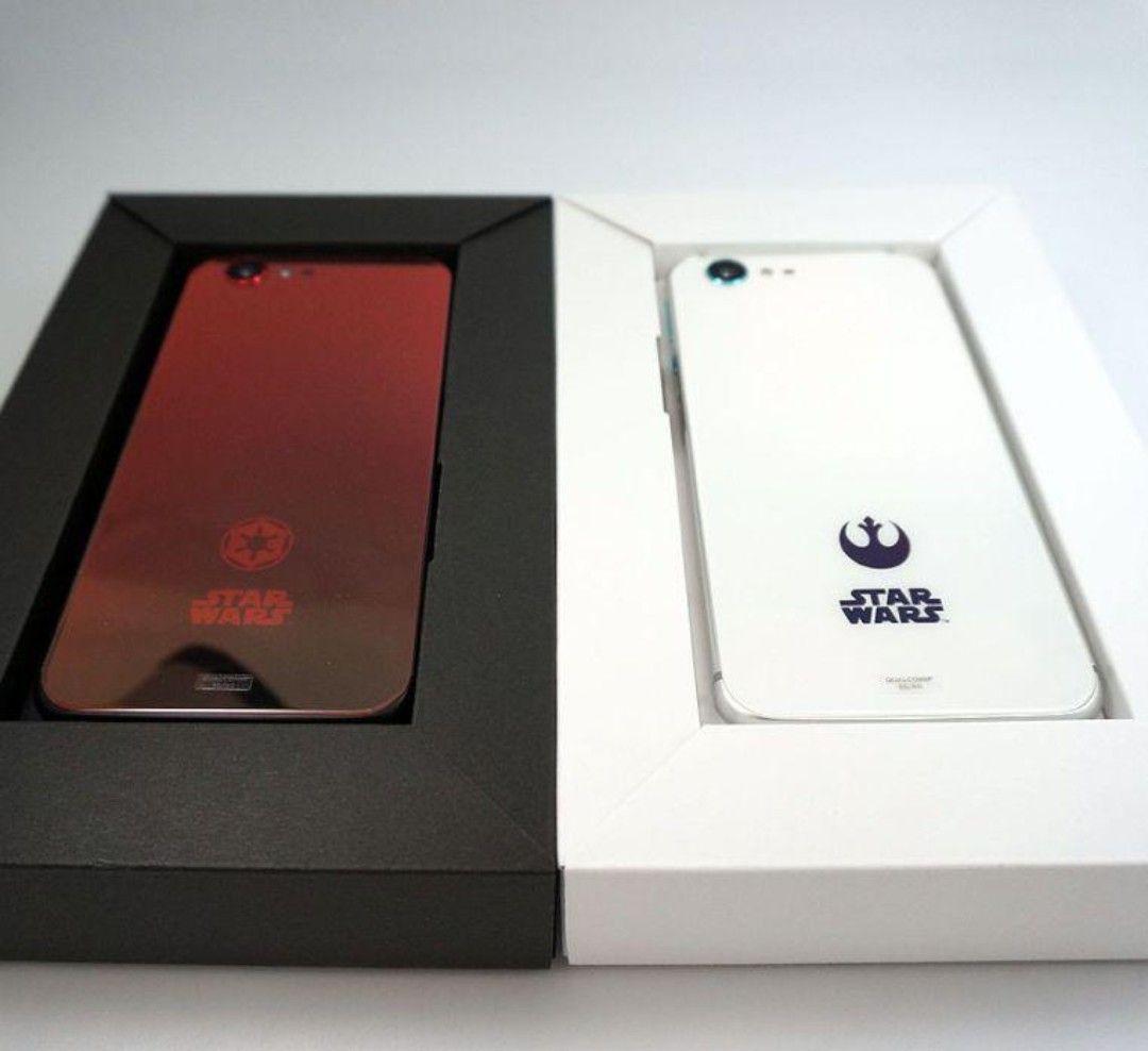 AQUOS Androidソフトバンク限定スターウォーズ/White＋Black