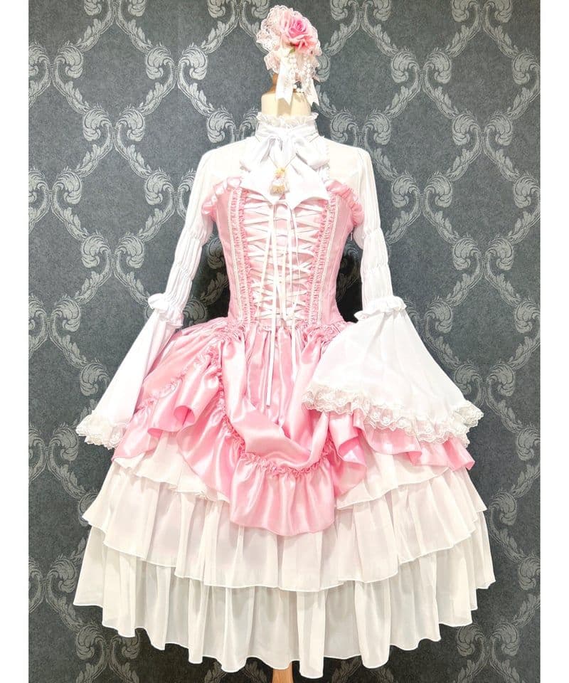 ATELIER PIERROT☆Bustle Corset Dress☆ピンク