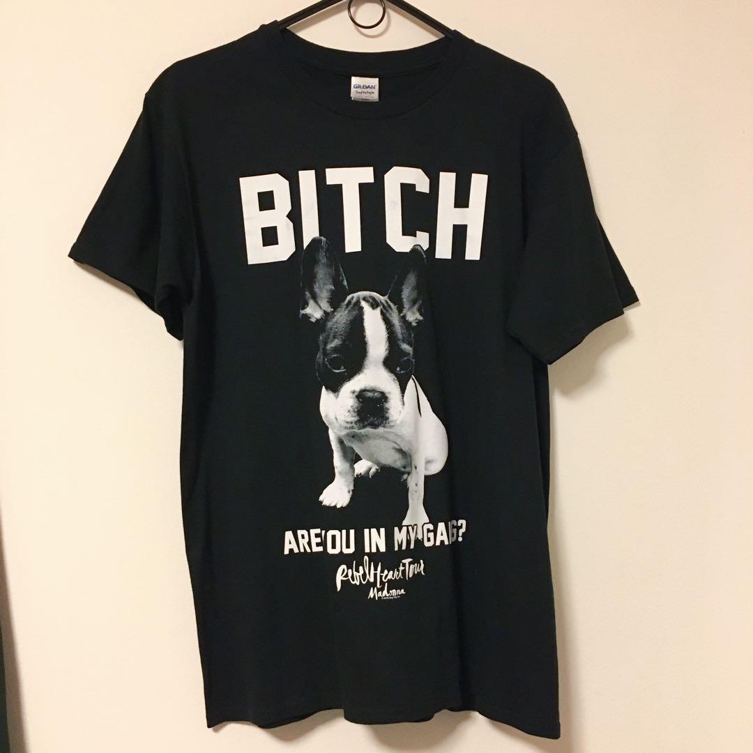 マドンナ Rebel Heart Tour 2016 TシャツBITCH グッズ