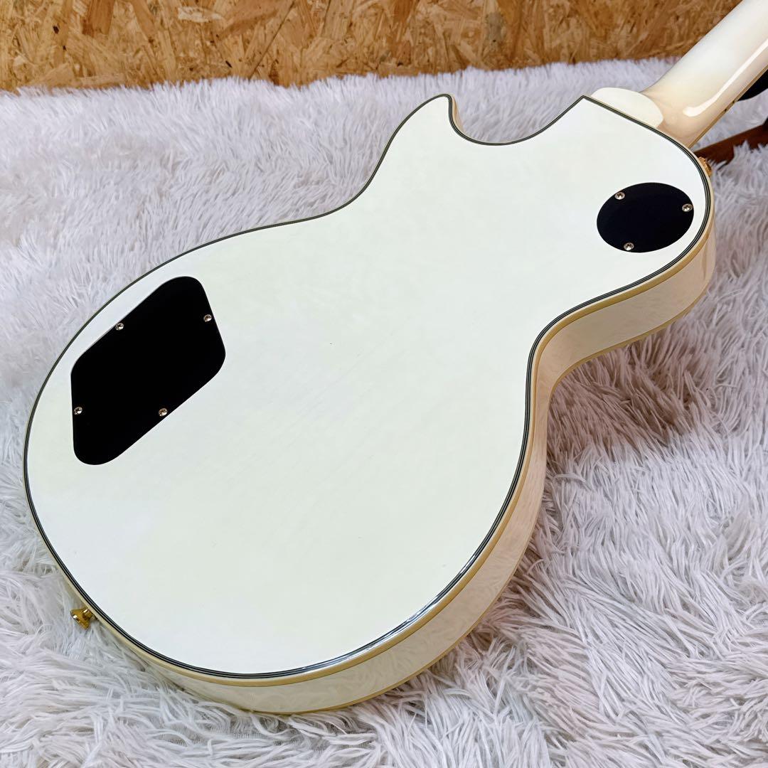 EPIPHONE レスポールカスタム ホワイト 訳アリ エピフォン