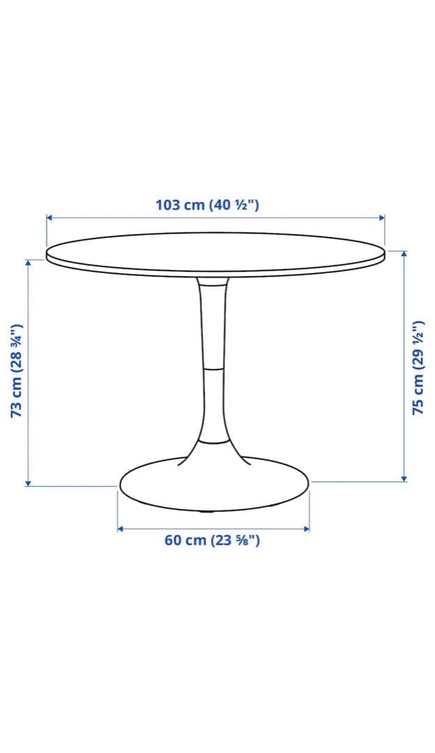 ダイニングテーブル　IKEA DOCKSTA ドクスタ
