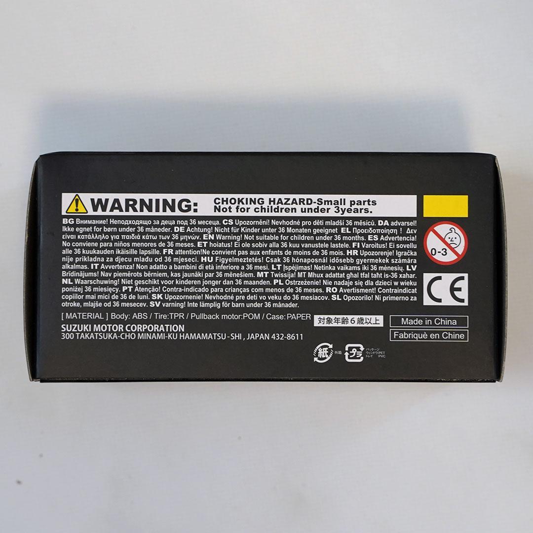 スズキ　ジムニー 2018　プルバックミニカー　99000-79NP0-000