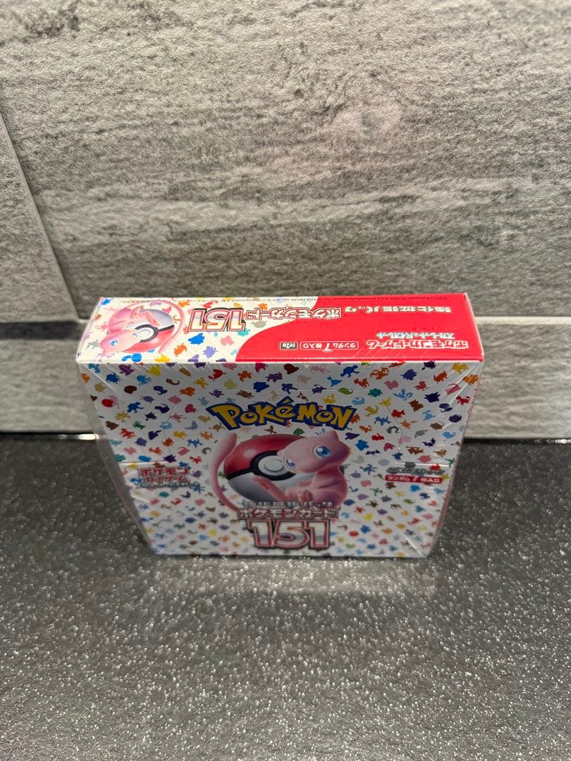 [新品未開封] ポケモンカード151 1BOX 未開封 シュリンク付き