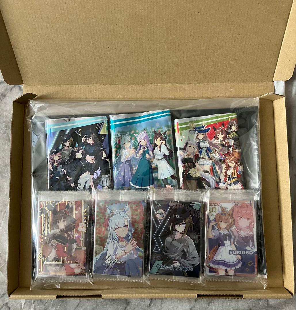 ウマ娘 ウエハース カ－ド コンプ セット フラットケースBK付き