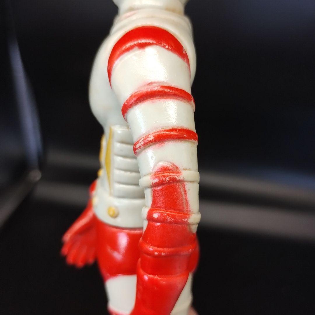 万創　ジャンボーグエース　当時物　美品　昭和レトロソフビ 希少　約20cm