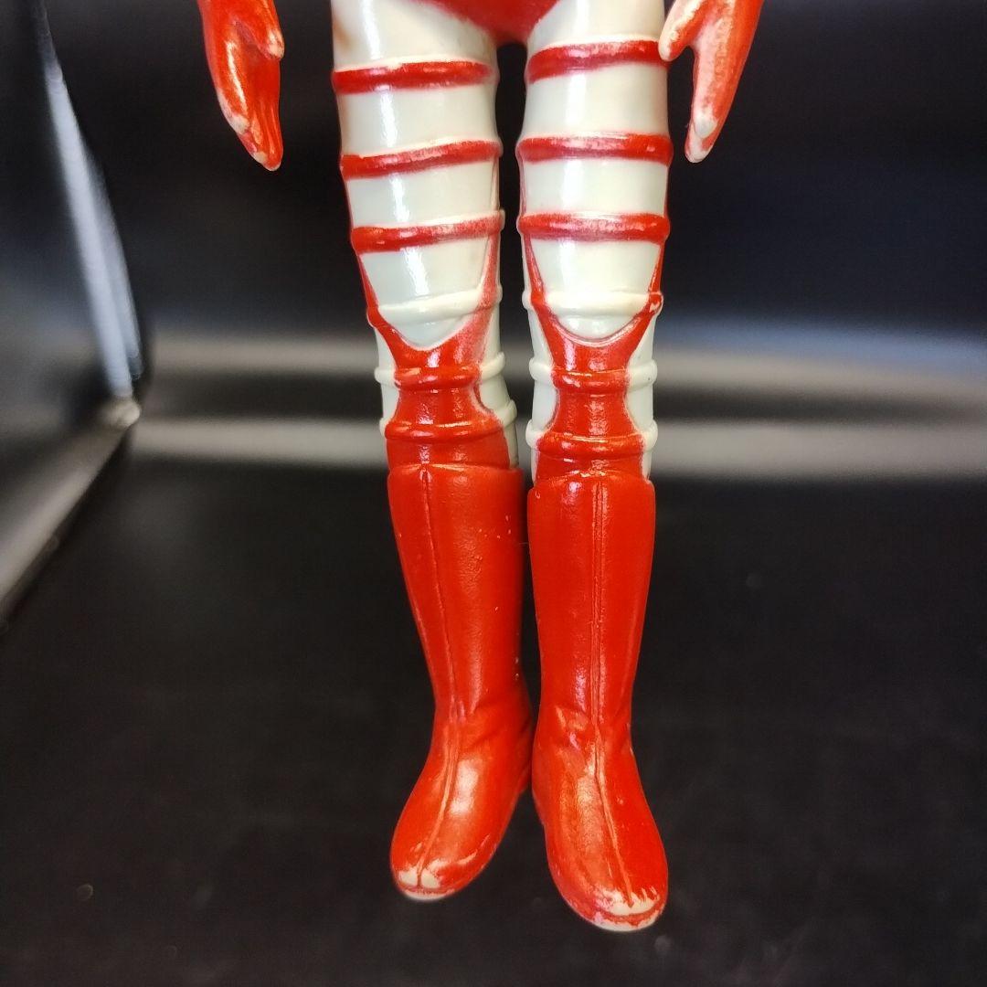 万創　ジャンボーグエース　当時物　美品　昭和レトロソフビ 希少　約20cm