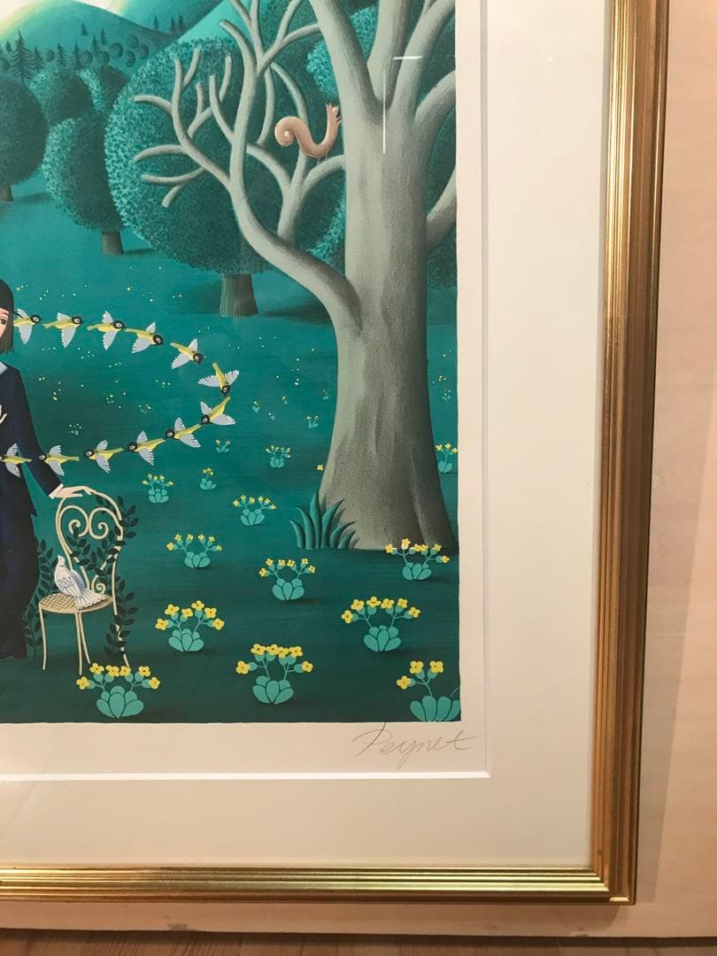 ペイネ　「メルヘン」　リトグラフ　直筆サイン・エディション有り