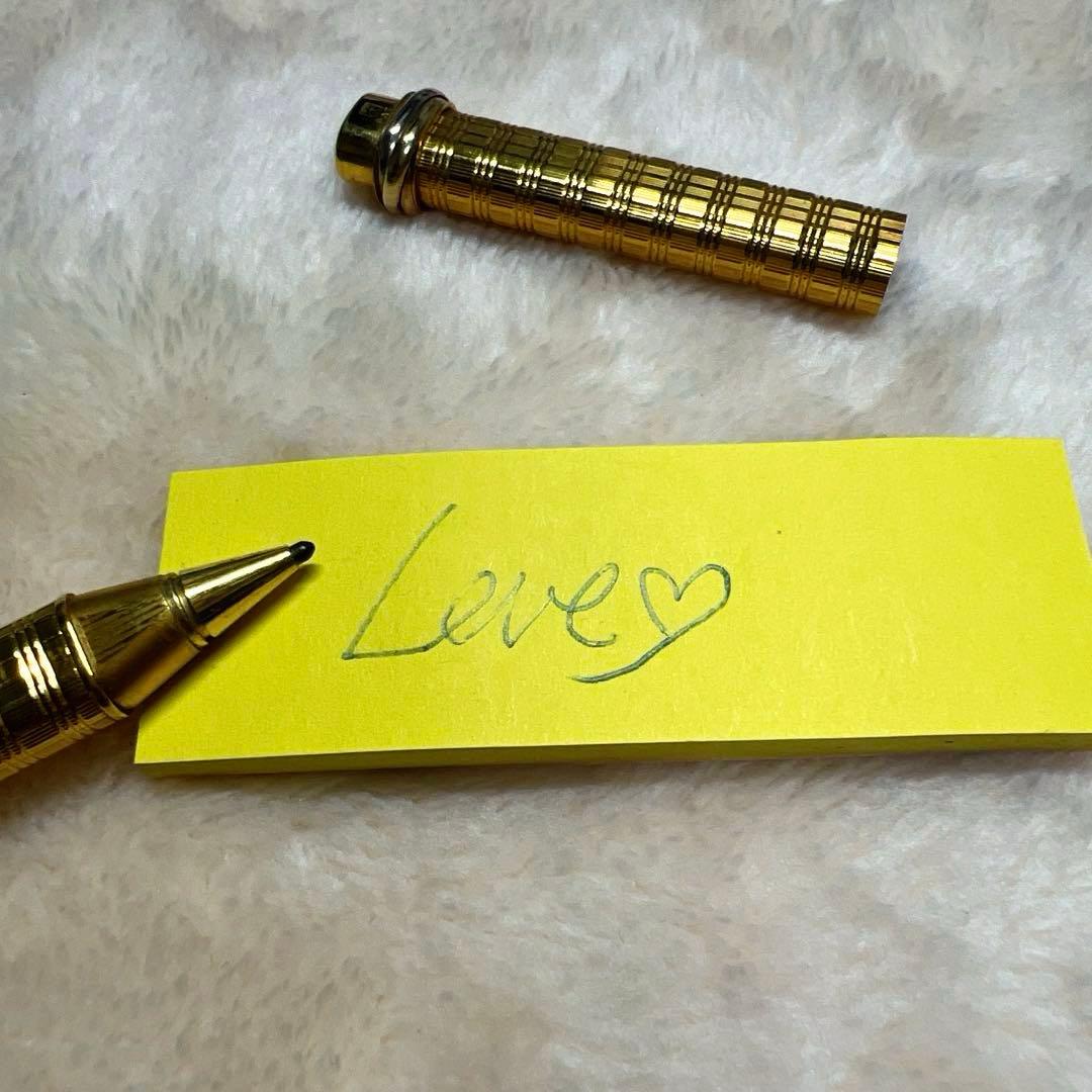 ◆Cartier カルティエ トリニティ ボールペンチェック柄