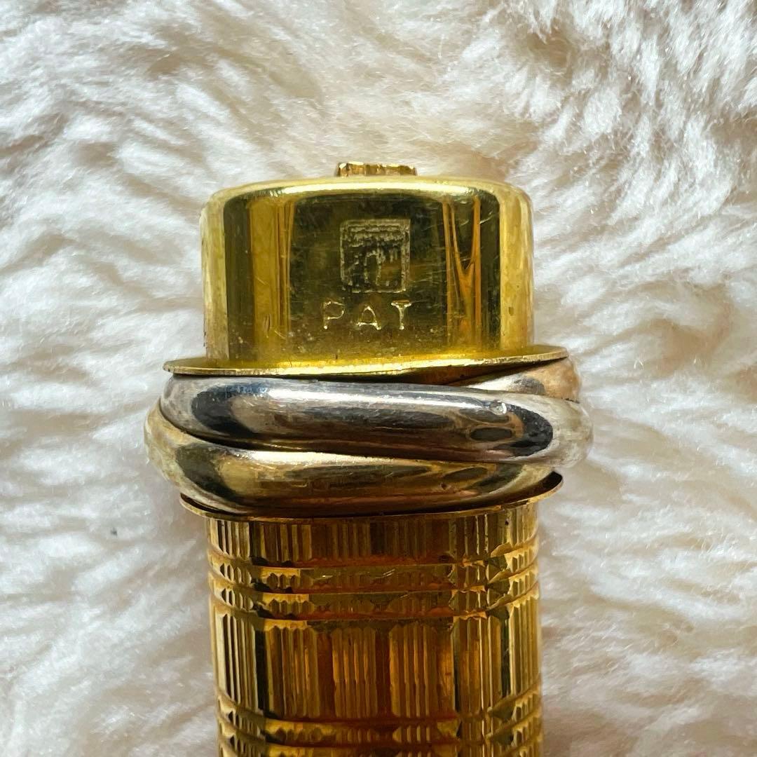 ◆Cartier カルティエ トリニティ ボールペンチェック柄