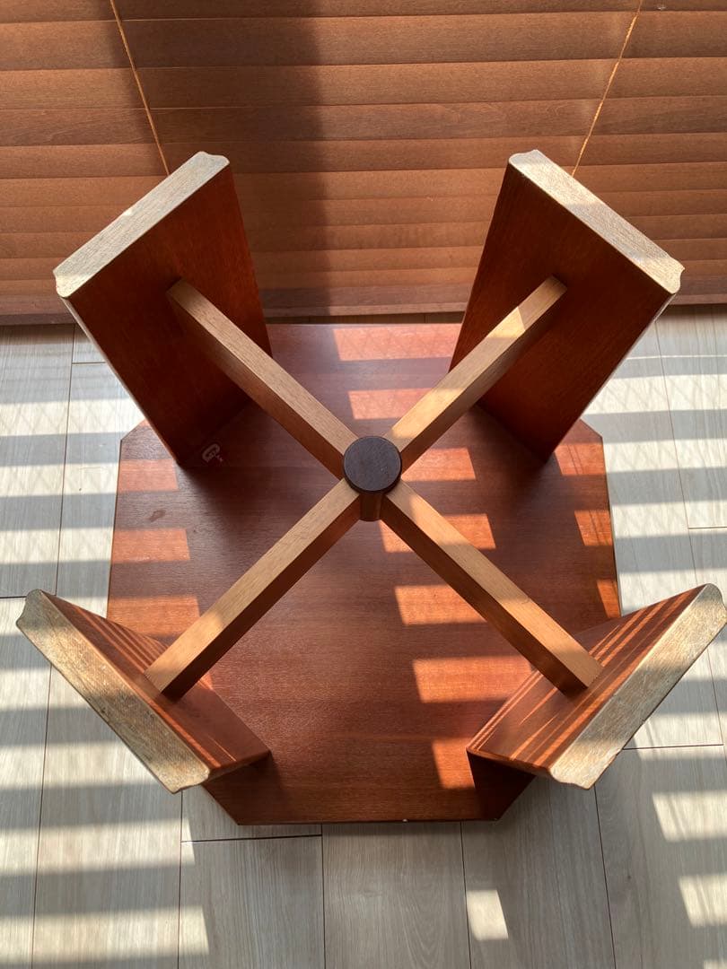 gplan ヘキサゴンローテーブル