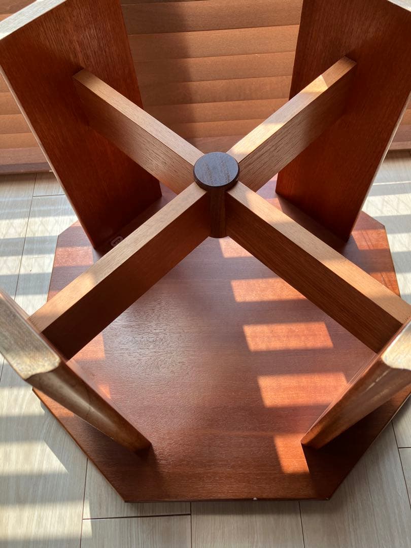 gplan ヘキサゴンローテーブル