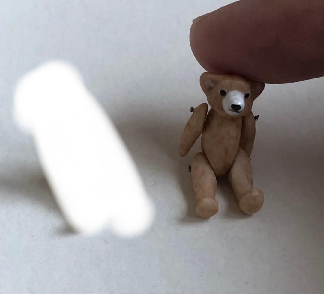熊ビスクドール　サイズ2.5cm