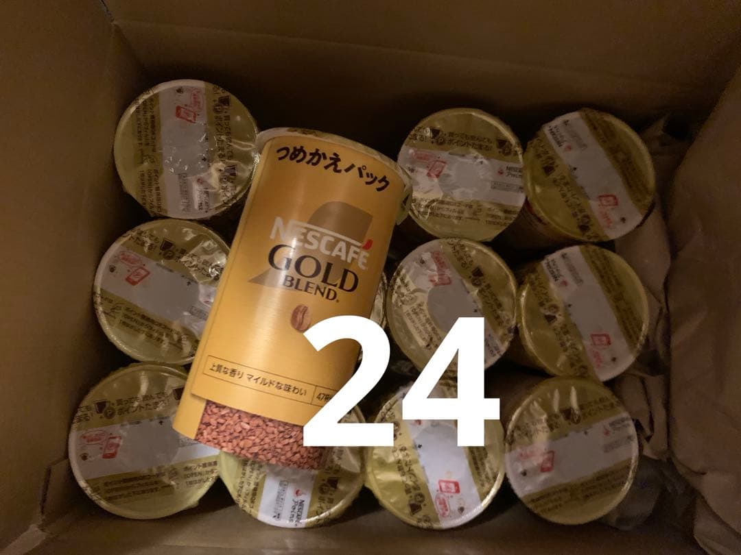 ネスカフェ ゴールドブレンド エコ＆システムパック95g❌24