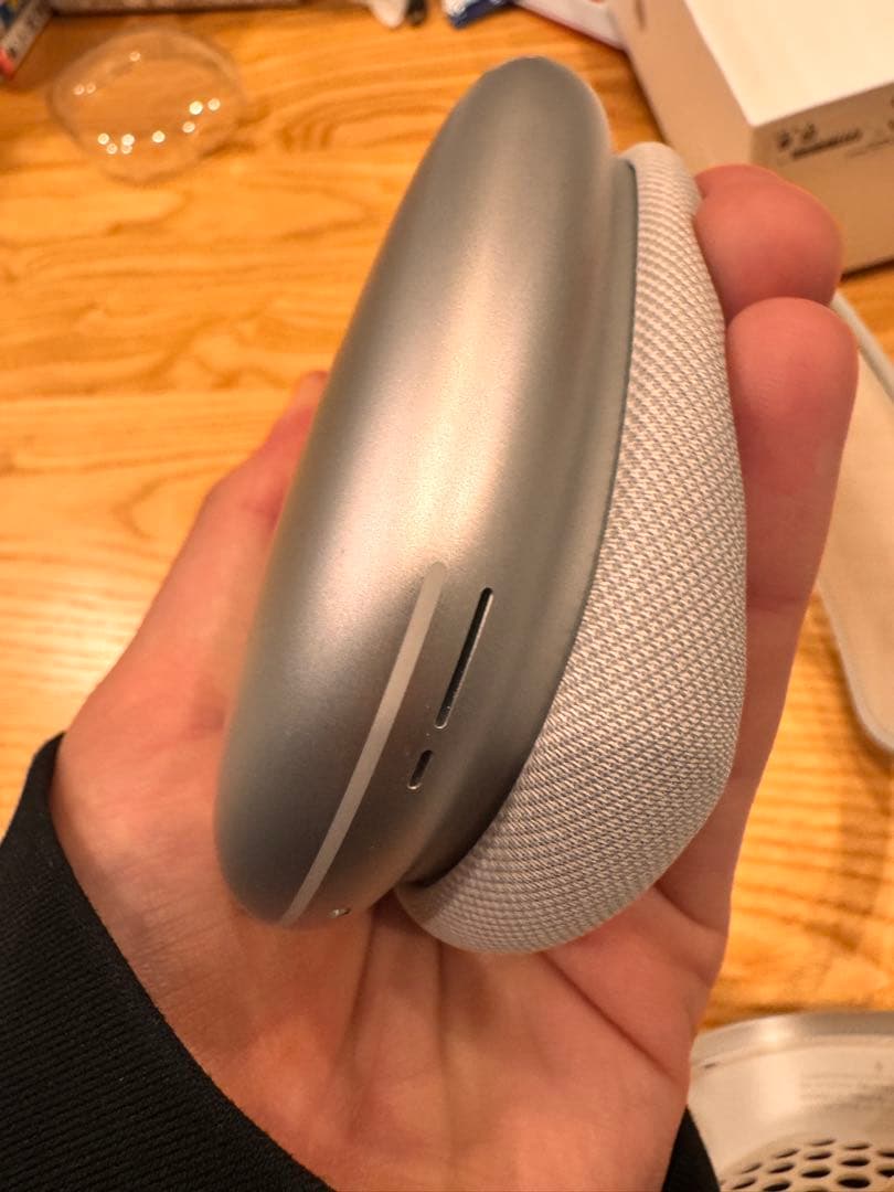 AirPods Max シルバー（クリアカバー付き）