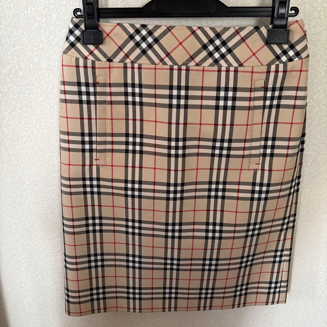 【新品未使用】BURBERRY BLUE LABELノバチェック柄 スカート
