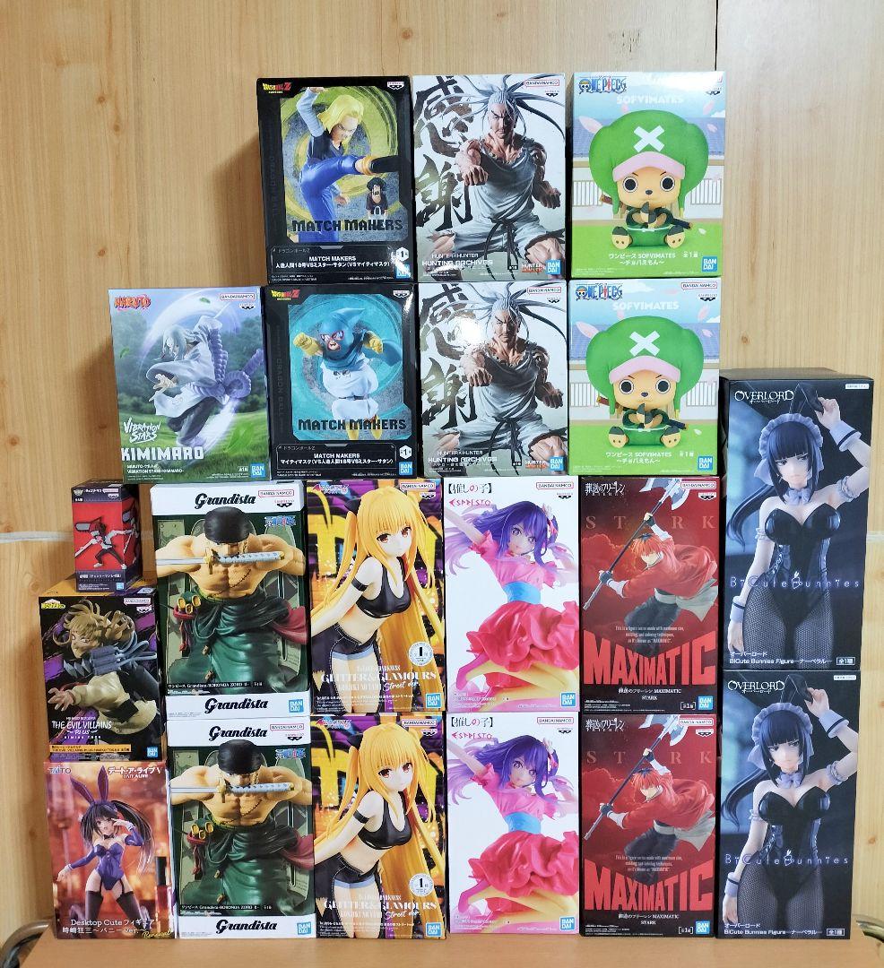 最新プライズフィギュア　ネテロ　ゾロ　ナーベラル　星野アイ　シュタルク　18号