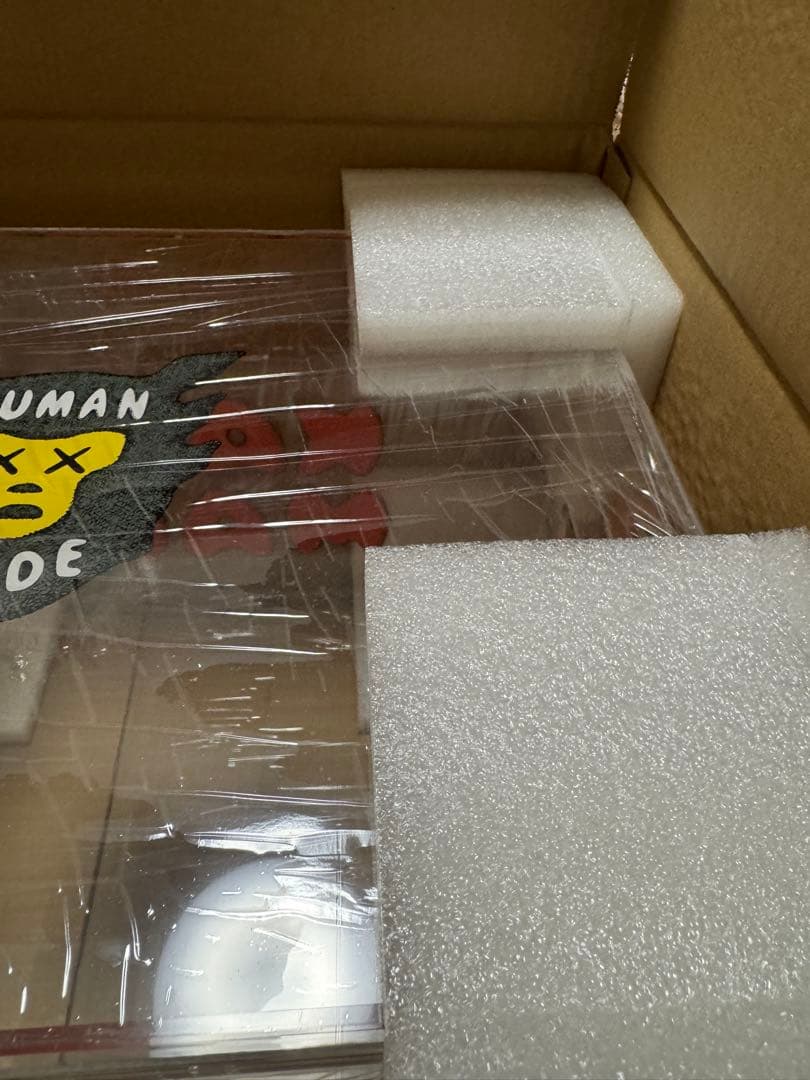⭐︎ HUMAN MADE KAWS ACRYLIC FILE BOX クリアー