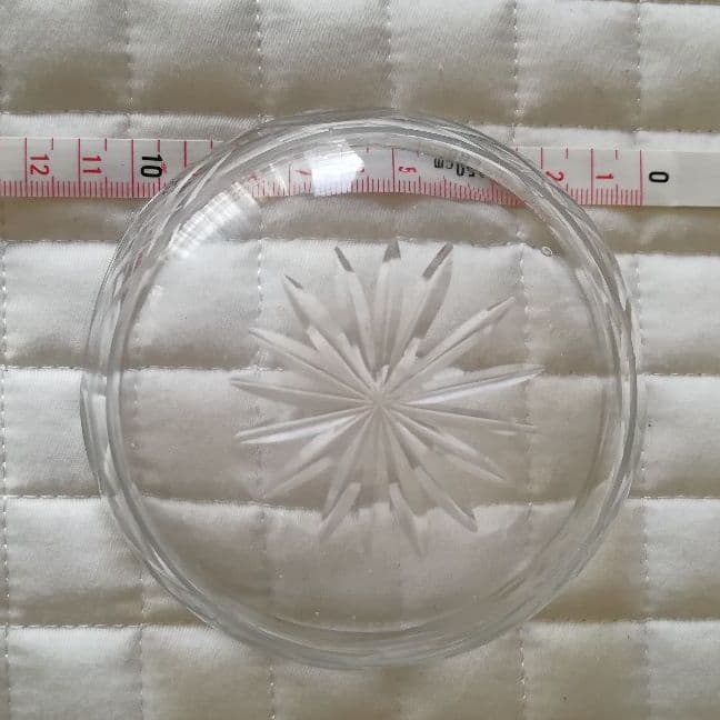 吹きガラス　カットガラス　小鉢