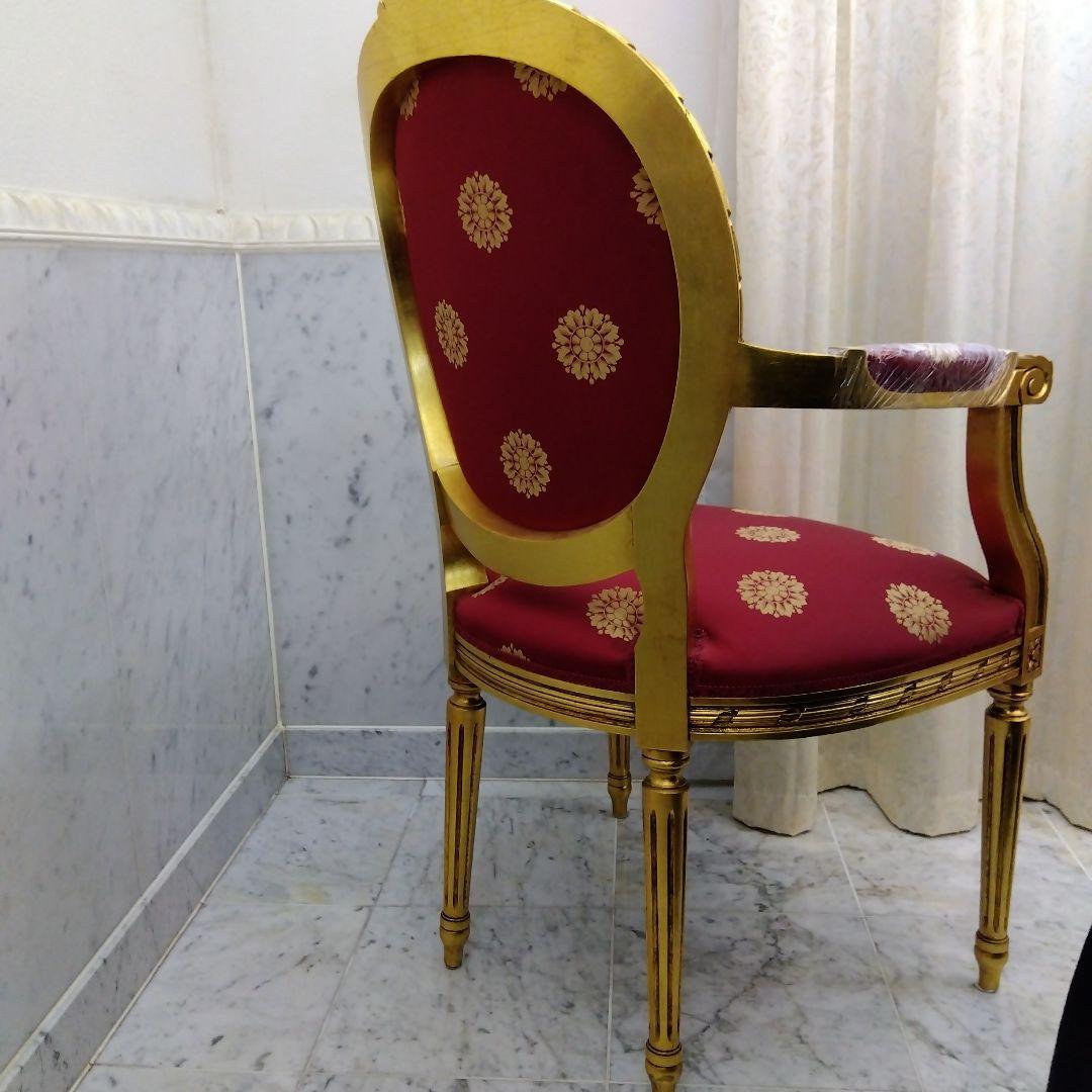 イタリア 超高級家具 ballabioitalia 金箔貼り　1脚