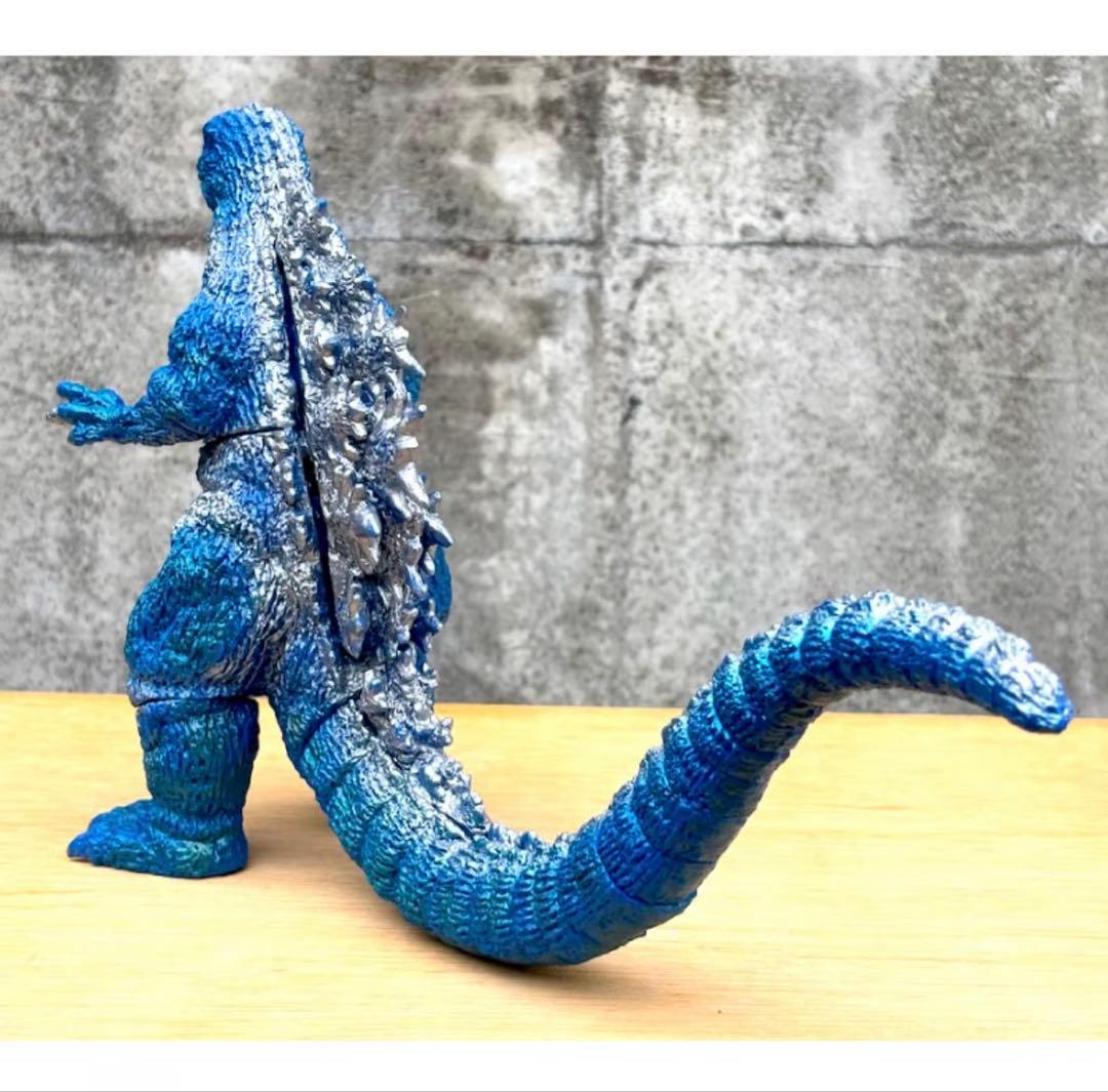 ドリームプラネット 1984 ゴジラ ソフビキット ブルー