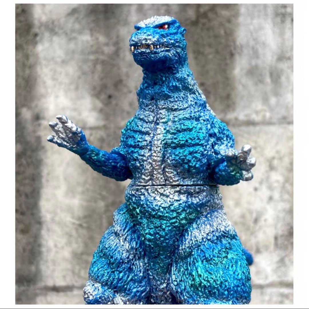 ドリームプラネット 1984 ゴジラ ソフビキット ブルー