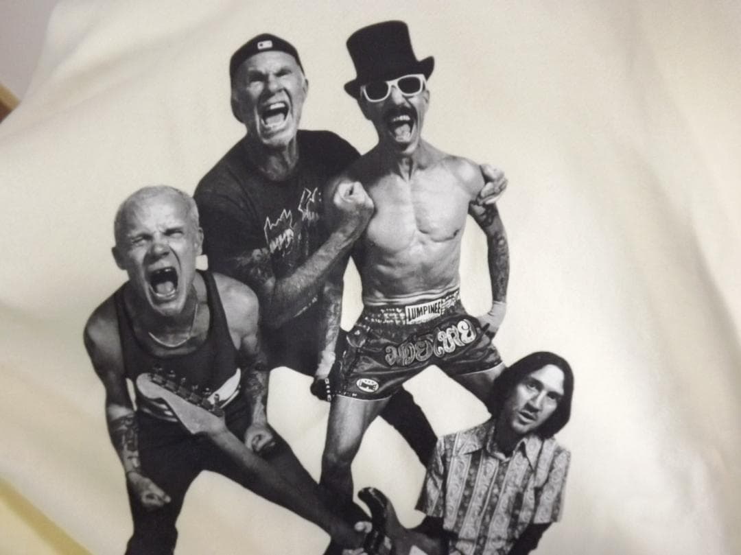 新品 レッチリ アンリミテッド ラブ 東京 クリーム フーディ パーカー ツアー