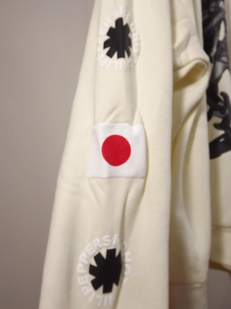 新品 レッチリ アンリミテッド ラブ 東京 クリーム フーディ パーカー ツアー