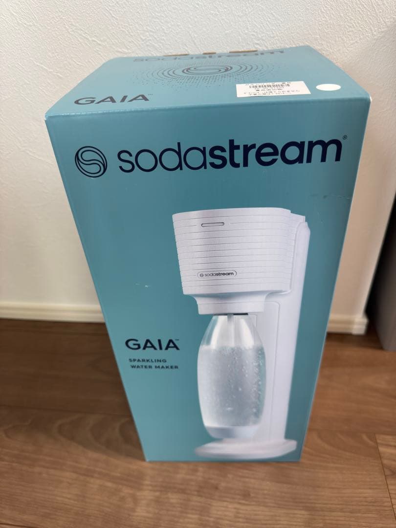 【未使用品】sodastream GAIA 炭酸水メーカー ホワイト