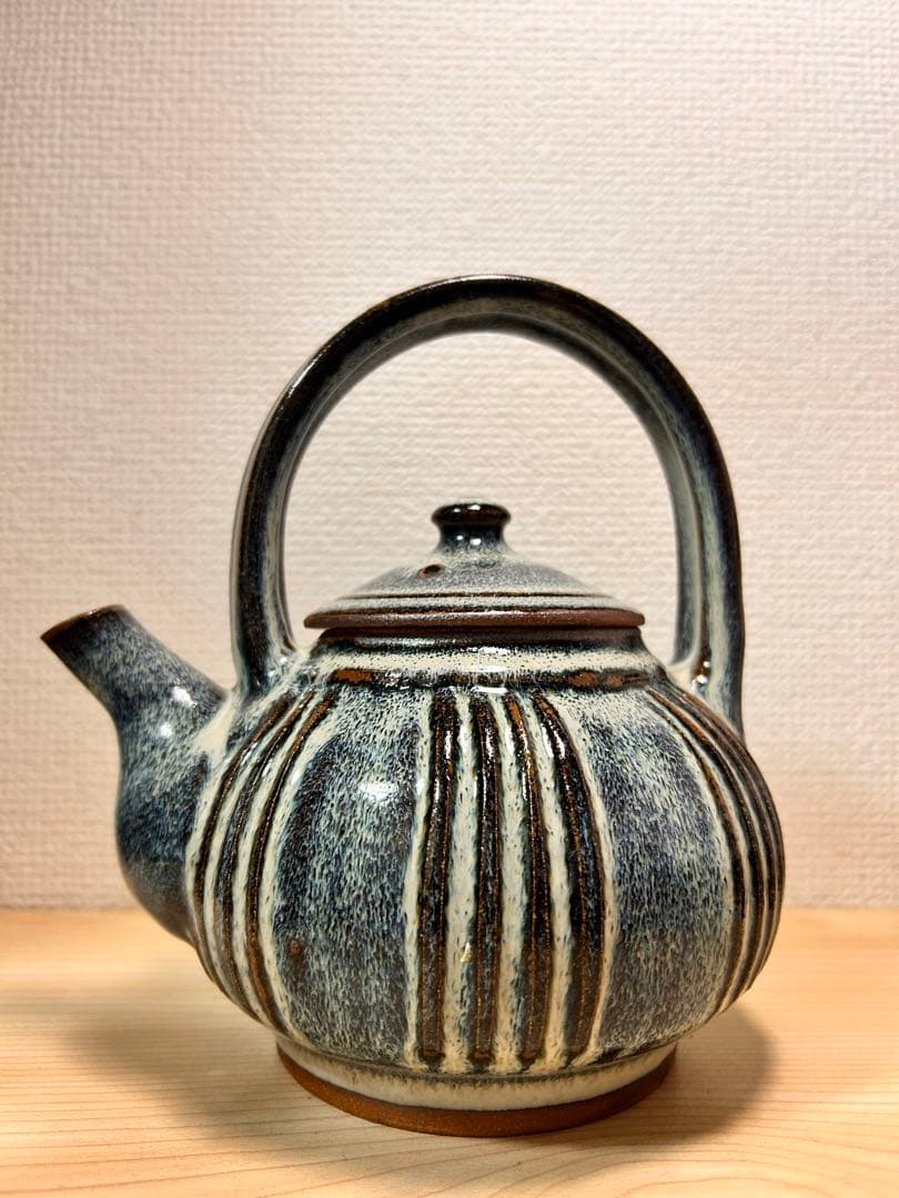 湯町窯　共手土瓶　検）民藝　出西窯　舩木研兒　小鹿田焼　小代焼